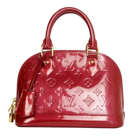 lv red leather bag|louis vuitton shoulder bag leather.